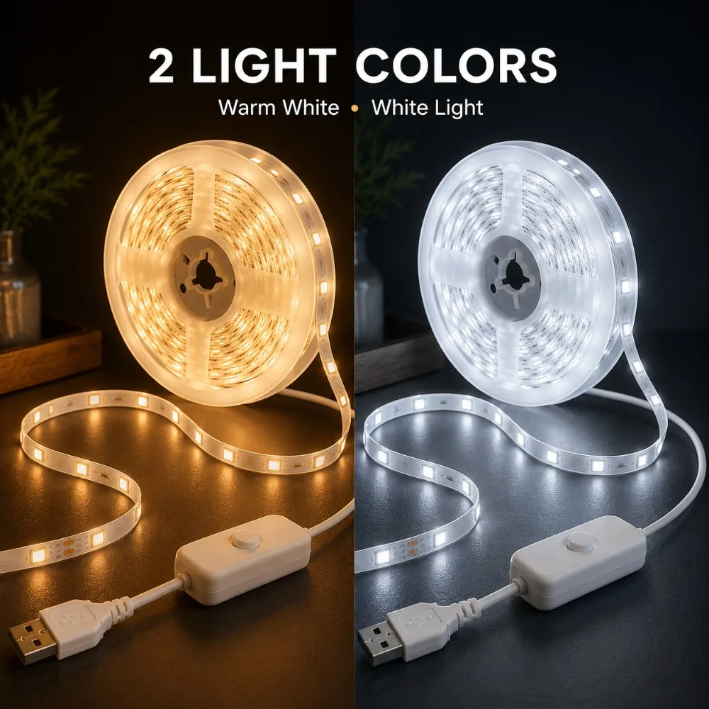 LED Strip Lights USB Button Co - đánh giá và giá Lighting Decoration Ideas