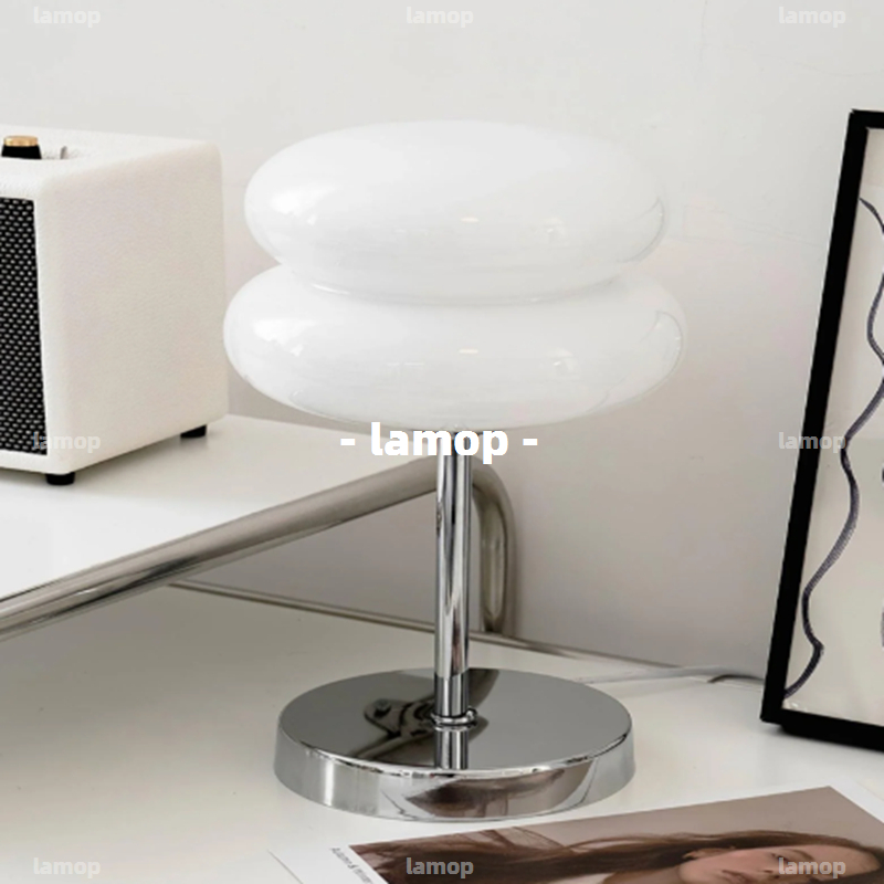 Bauhaus Cream‑Globe Table Lamp - đánh giá và giá Decor Lighting Lamps