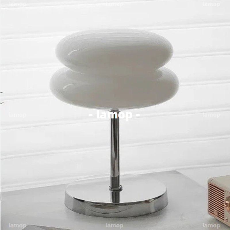Bauhaus Cream‑Globe Table Lamp - đánh giá và giá Decor Lighting Lamps