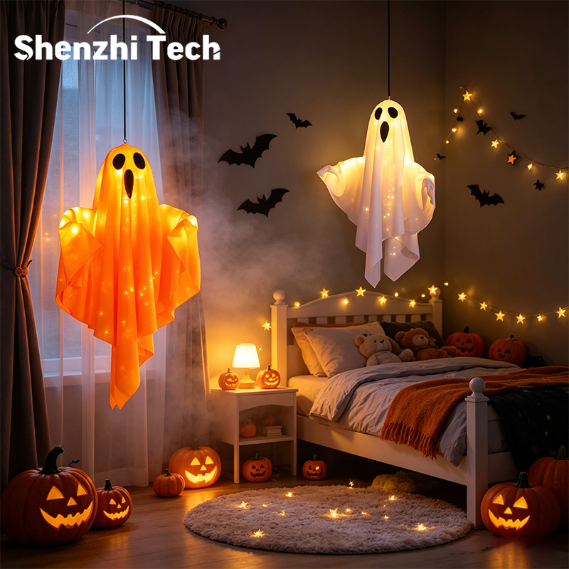 Halloween Hanging Light Up Gho - đánh giá và giá Decor Lighting Lamps