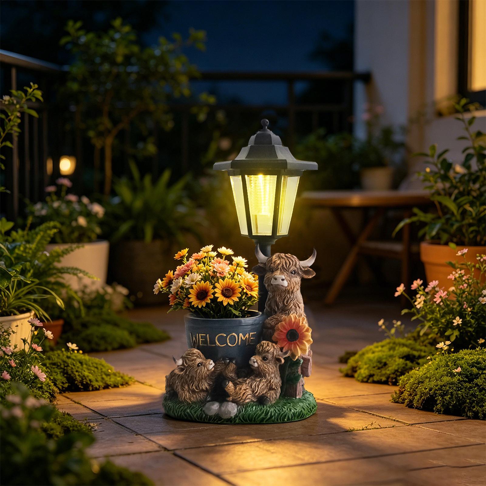 Solar Garden Animals Decorativ - đánh giá và giá Up Lighting Decor