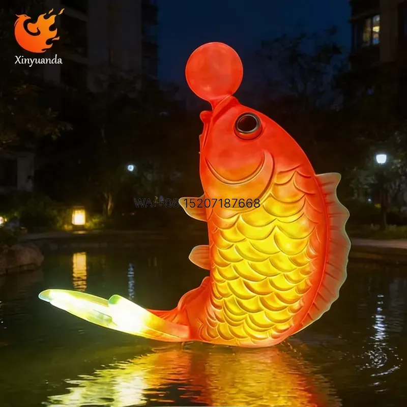 Wmwmnu for Light Up Koi Fiberg - đánh giá và giá Up Lighting Decor
