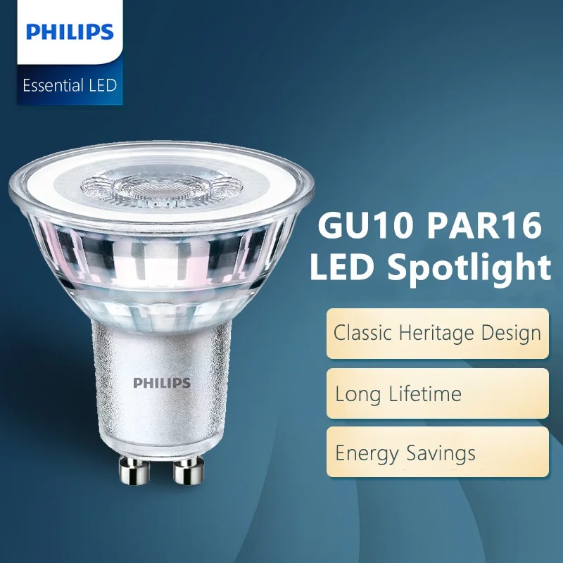 Philips GU10 PAR16 Essential C - đánh giá và giá Philips Bulb Led Classic